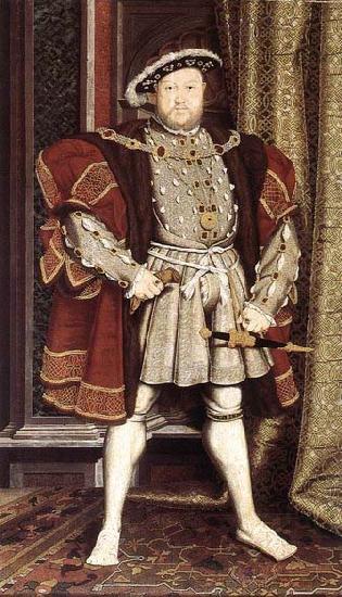 HOLBEIN, Hans the Younger Henry VIII after china oil painting image